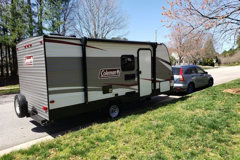 Lantern sleeps 5 and tows easy! Smart TV and on-demand hot water, tiny home on wheels.