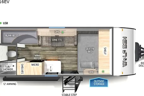 2024 THE WOLF DEN !!!! Great for easy moving!