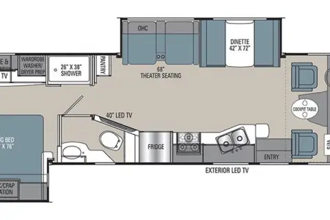 A5 Pursuit Sleeps 6 -Comfort, Space, Road Confidence w/Every Family-StarLink