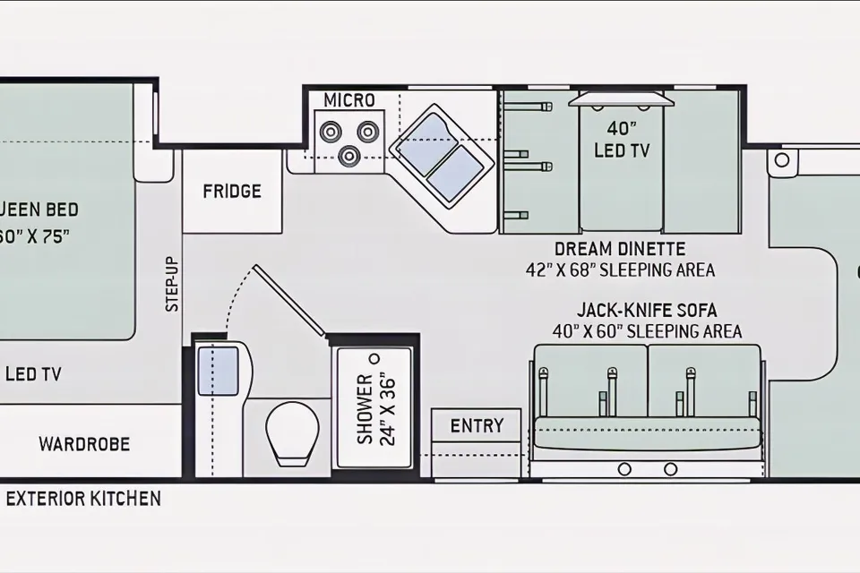 Adventure Awaiits with RVNighter Your 29ft Fully-equipped Home on Wheels