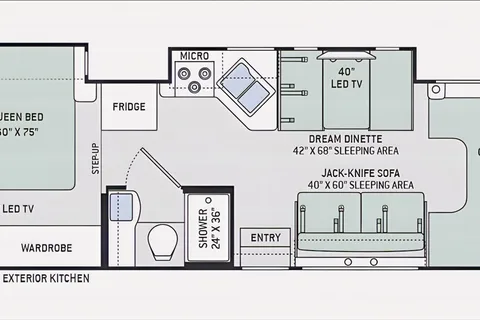 Adventure Awaiits with RVNighter Your 29ft Fully-equipped Home on Wheels