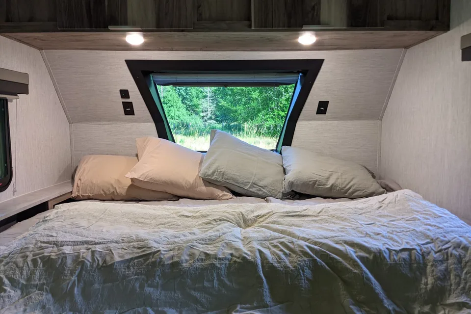 $32 a night for 28+ day rental off season on a full hookup campsite