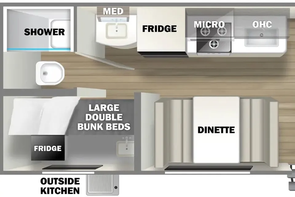 Prime Time Avenger Travel Trailer 28 Ft Sleeps 6