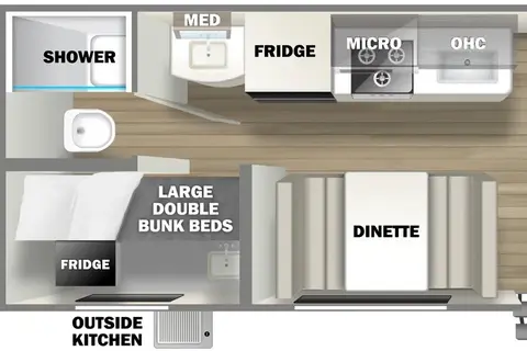 Prime Time Avenger Travel Trailer 28 Ft Sleeps 6