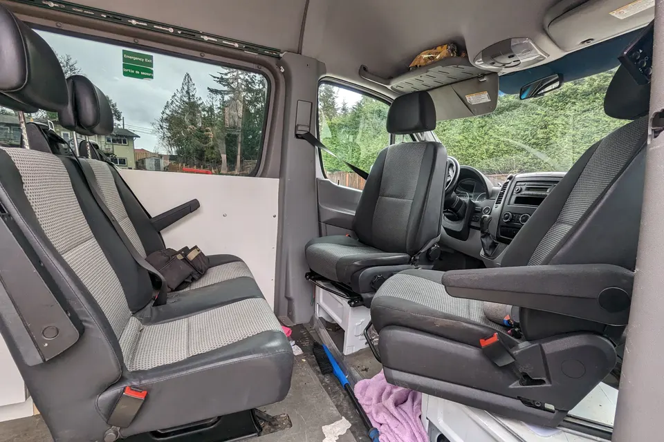 Mercedes Sprinter Campervan - amenities available