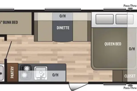 Keystone Memory Maker with Bunk Beds