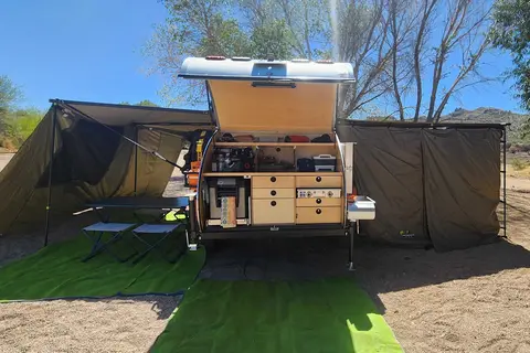 Judy the So-Cal 5x11 XS Off-road Off-grid Teardrop