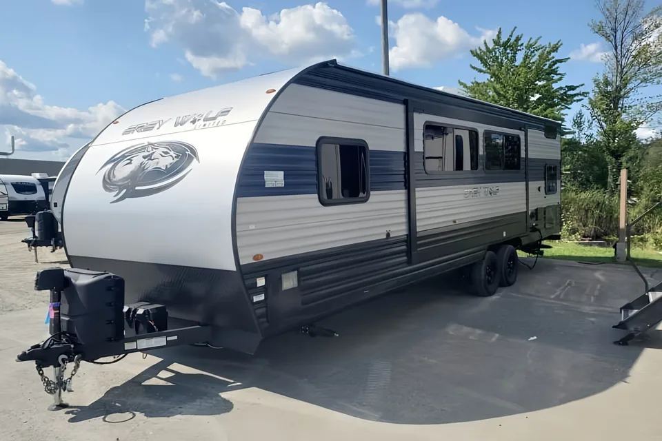 The Wolf 26DBH Travel Trailer