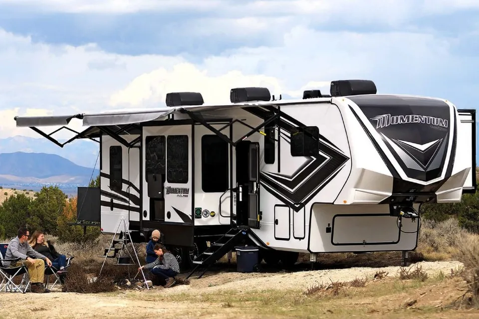 Bryan's Grand Design 350G Fifth Wheel Toy Hauler