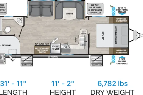 2024 Luxury Bunkhouse | Sleeps 8 | Delivery & Full Setup