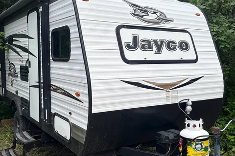 Peter's Jayco Jay flight Travel Trailer
