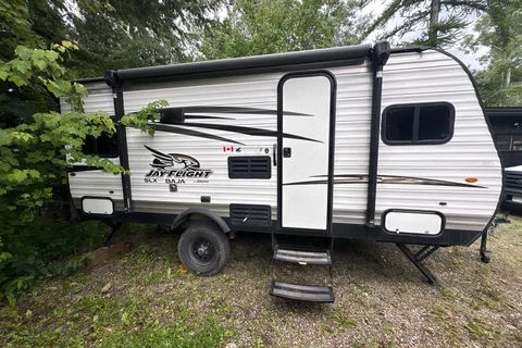 Peter's Jayco Jay flight Travel Trailer