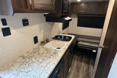 Peter's Jayco Jay flight Travel Trailer