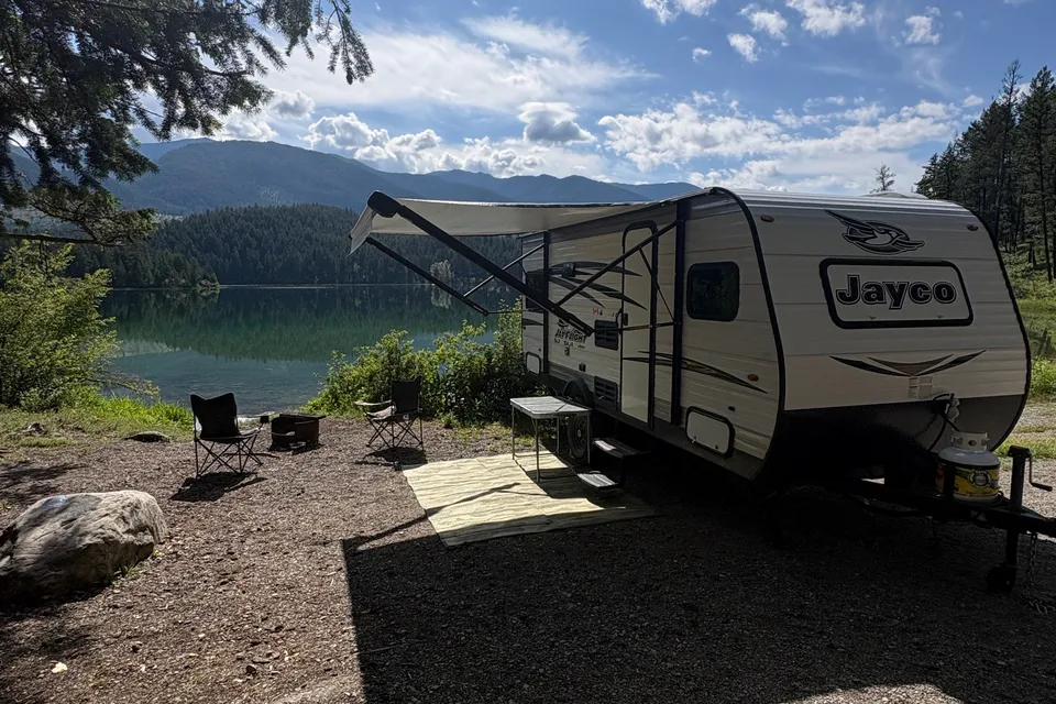 Peter's Jayco Jay flight Travel Trailer