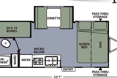 Coachmen 193BHS Travel Trailer