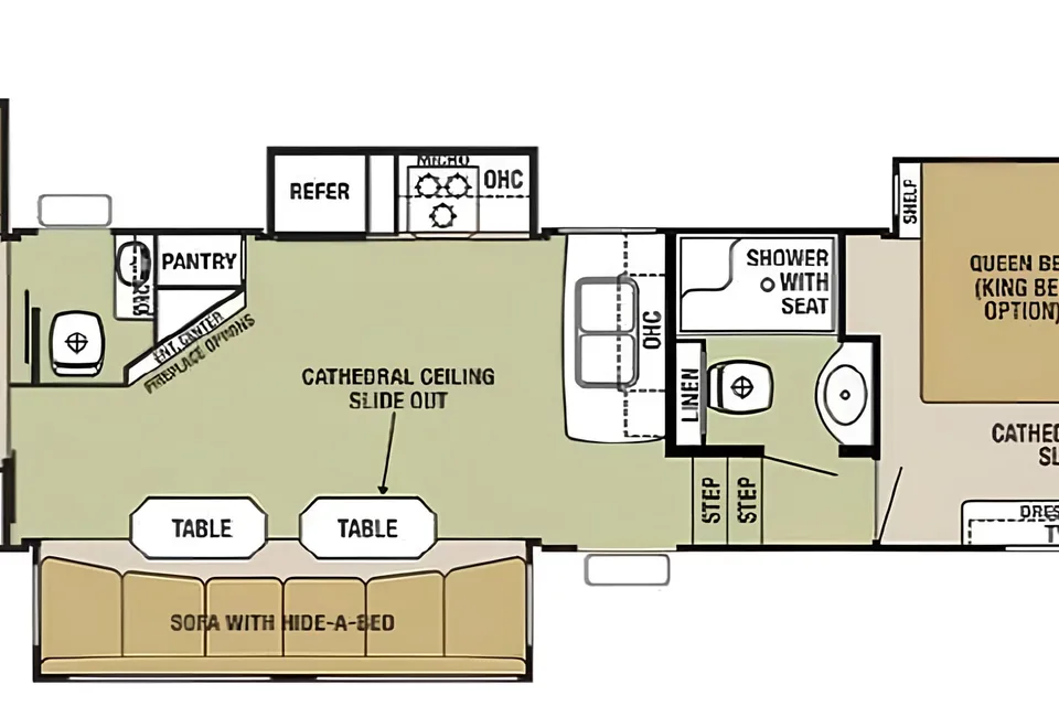 Daniel's Forest River CEDAR CREEK SILVERBACK 37BH - FIFTH WHEEL
