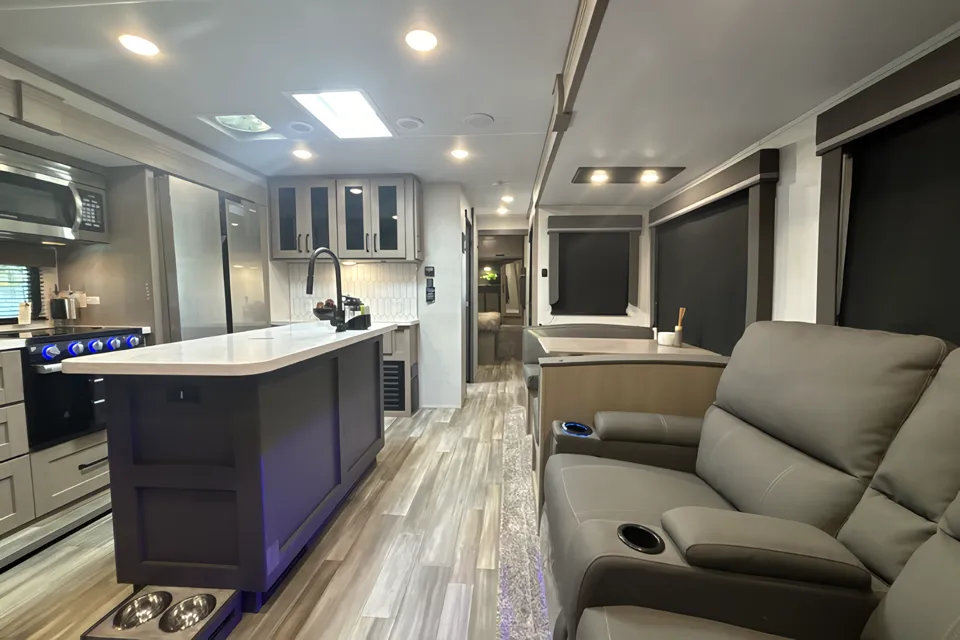 Kayla's Grand Design bunkhouse Trailer