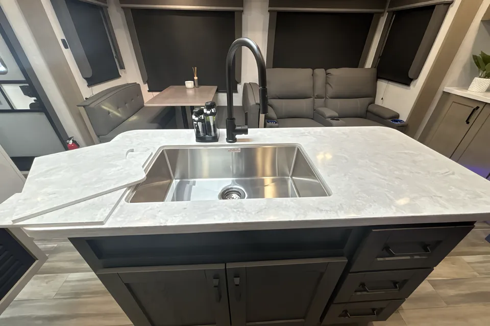 Kayla's Grand Design bunkhouse Trailer