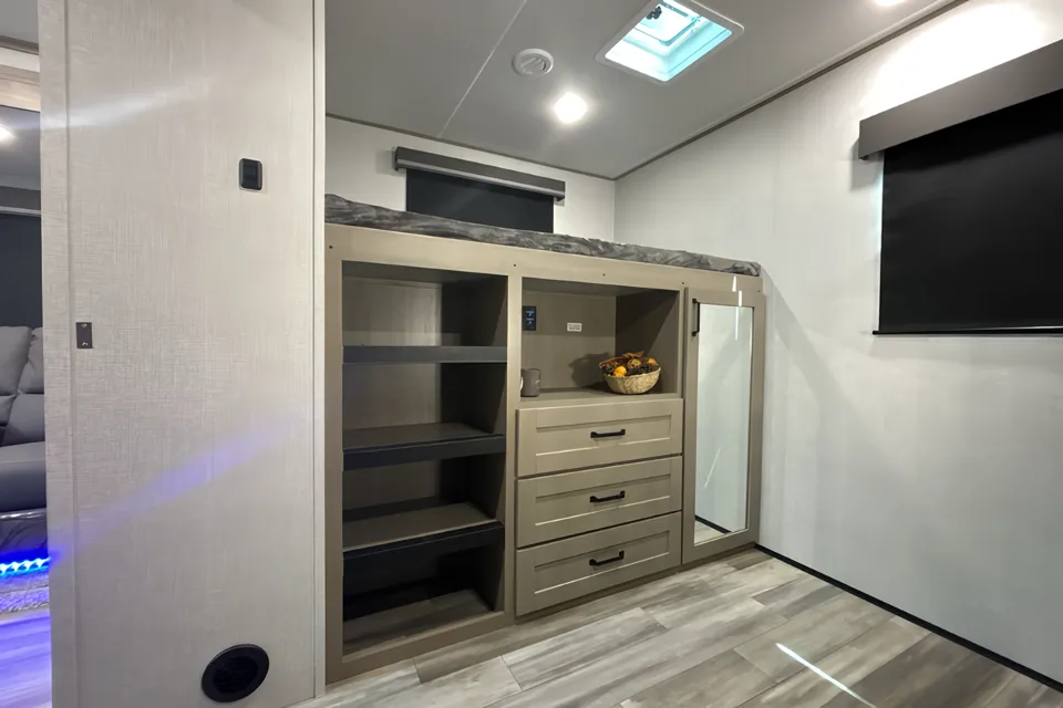 Kayla's Grand Design bunkhouse Trailer