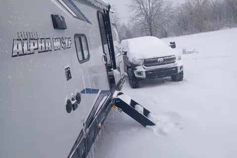Larry's Forest River Cherokee Alpha Wolf Travel Trailer