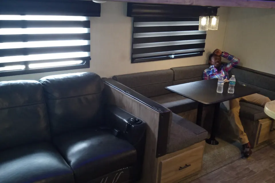 Larry's Forest River Cherokee Alpha Wolf Travel Trailer