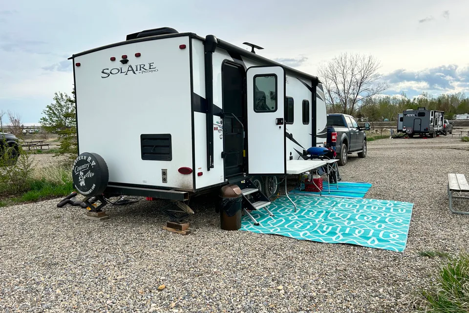 Glamping with Glenda the Trailer! 