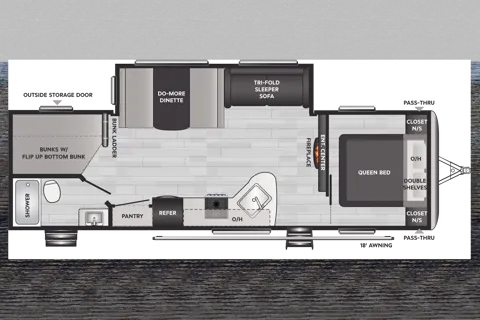 Sandy's Springdale Bunk House