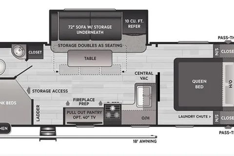 Char's Keystone 250BH Travel Trailer