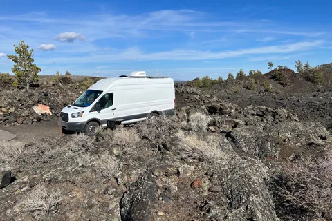 Comfortable van with all the amenities!