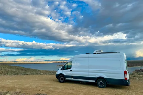 Comfortable van with all the amenities!