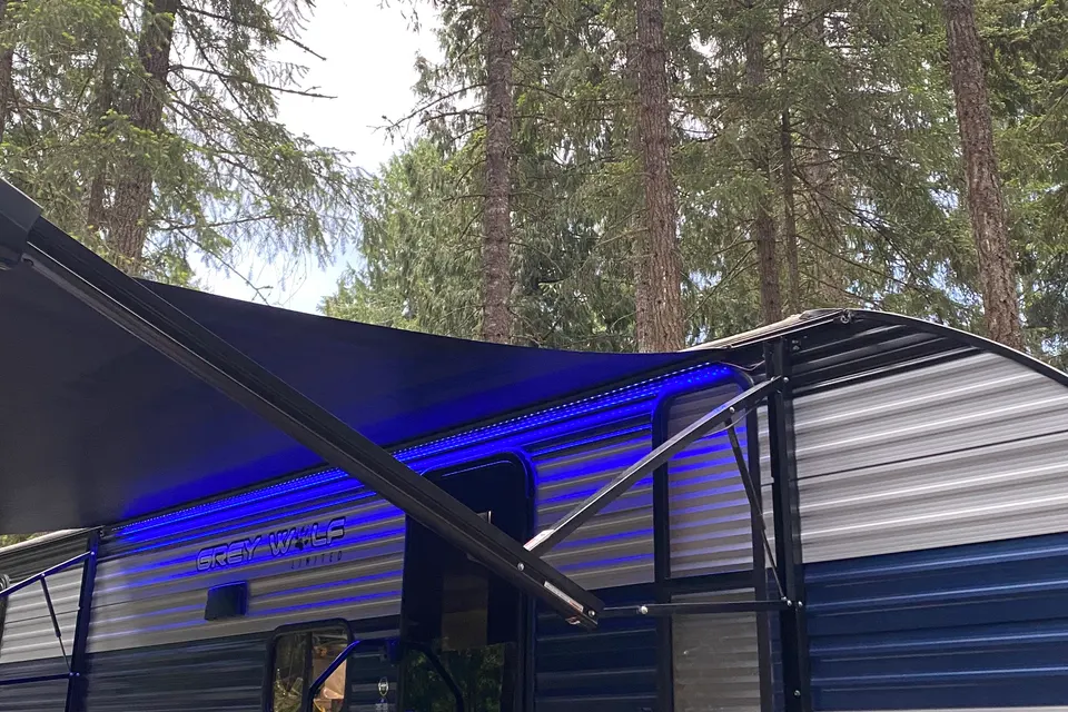 Aimee's Forest River Grey wolf Travel Trailer