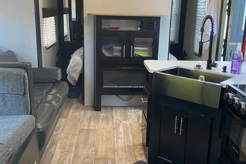 Aimee's Forest River Grey wolf Travel Trailer