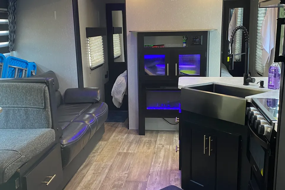 Aimee's Forest River Grey wolf Travel Trailer