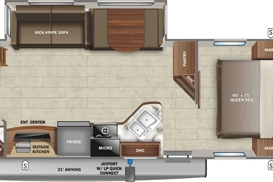 Mark's Jayco Jay Feather 27BHB Travel Trailer