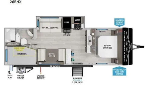 A &A Grand Design Transcend xplor Travel Trailer