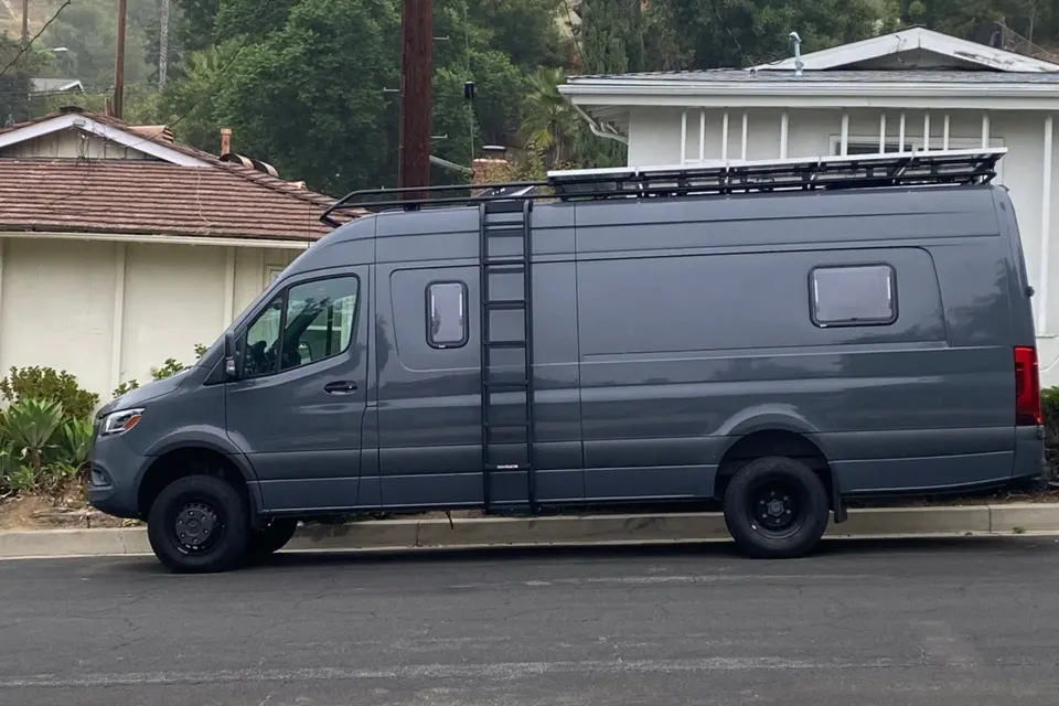 “The Beast” Luxury 4x4 Sprinter | 800W Solar • Hot Shower • Off-Grid