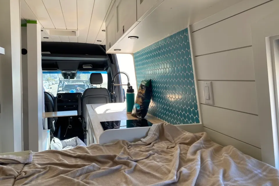 “The Beast” Luxury 4x4 Sprinter | 800W Solar • Hot Shower • Off-Grid