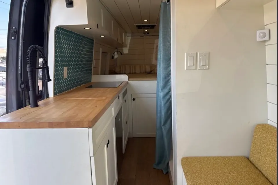 “The Beast” Luxury 4x4 Sprinter | 800W Solar • Hot Shower • Off-Grid