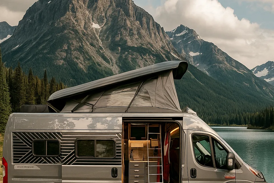 2024 Winnebago Roam 59RZPT | The Only Open-Concept Pop-Top Class B Starlink