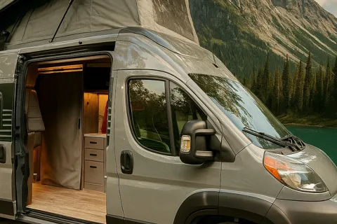 2024 Winnebago Roam 59RZPT | The Only Open-Concept Pop-Top Class B Starlink