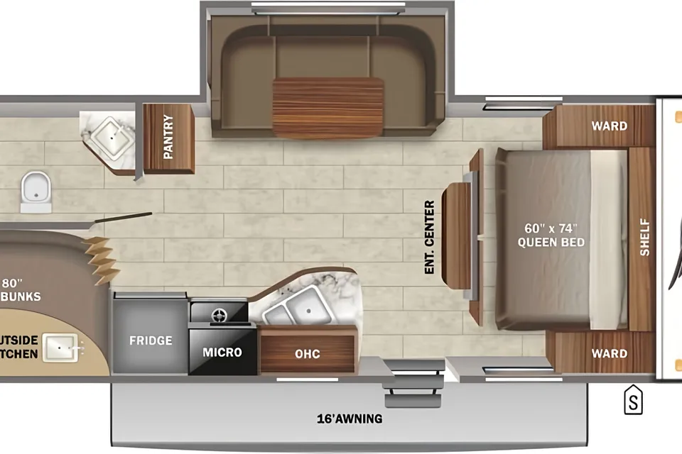  Jayco Jay Flight SLX 8 242BHS Travel Trailer