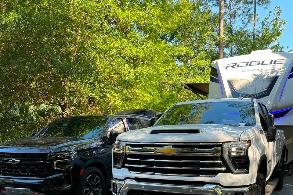 The Sartains Forest River Rogue Armored Fifth Wheel