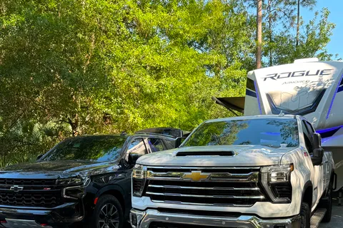 The Sartains Forest River Rogue Armored Fifth Wheel