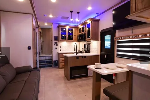 The Sartains Forest River Rogue Armored Fifth Wheel