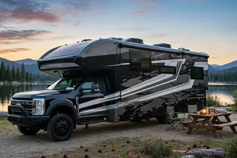 C25 2026 Entegra Accolade XT 32U — Luxury 4x4 Super C Diesel · King Bed · Starlink · Sleeps 8