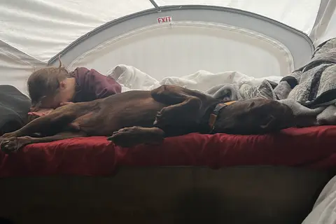 Ashley's Escape Trailer Industries 2019 hybrid travel trailer Hybrid