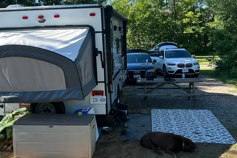 Ashley's Escape Trailer Industries 2019 hybrid travel trailer Hybrid