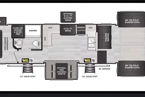 Billy Jack's Keystone Cougar 354FLS Fifth Wheel
