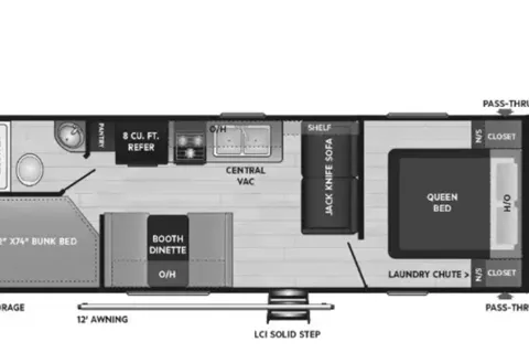 New Keystone Keystone Hideout Travel Trailer