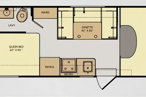 Fleet #C6 Mid-size Class C – Luxury Option for Families & Friends (Sleeps 3 Adults, 2 Children)